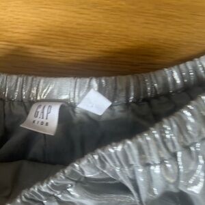 Gap kids metallic cotton skater skirt size girls S 6/7